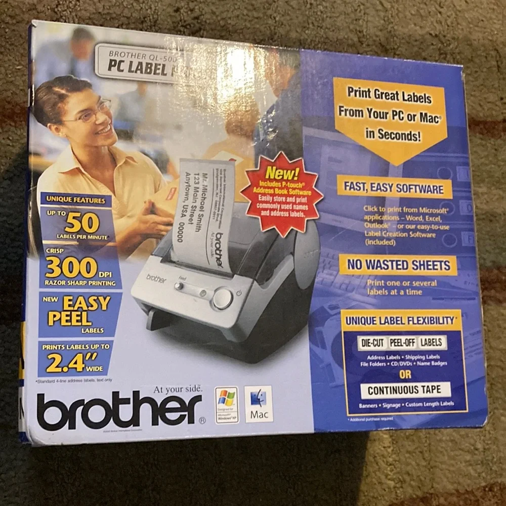 Brother PC Label Printer (new)